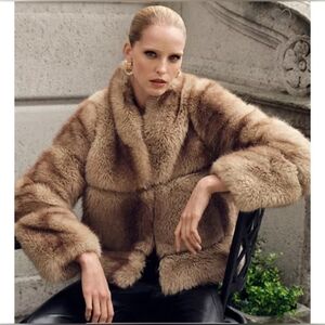 Apparis Tan Teddy Jacket